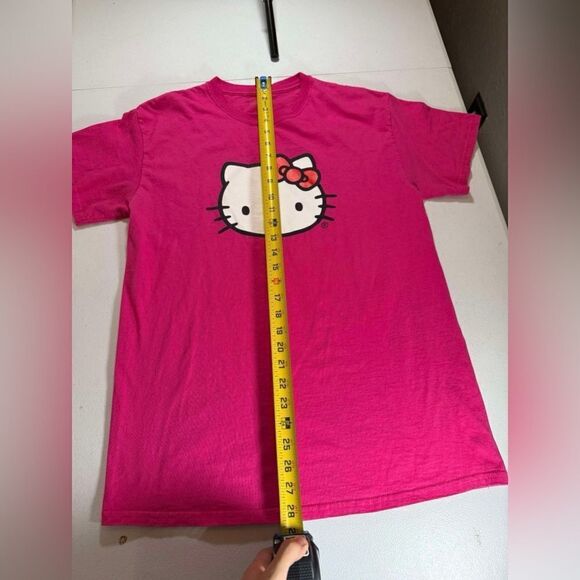 AntiSocial Social Club x Hello Kitty Pink T-shirt Men's size M - Picture 7 of 7